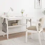 實木書桌 實木桌 書桌 桌子 電腦桌 白色實木書桌日式家用辦公桌學生寫字桌現代簡約寫字檯臥室電腦桌