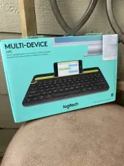 Logitech - K480 Bluetooth Multidevice Keyboard - Black