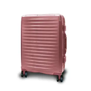 福利品 ELLE Louvre-羅浮宮系列-20吋輕量PC材質行李箱-維梅爾玫瑰