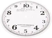 Cabilock Mechanical Platform Scale Replacement Part Paper Spring Scale 10kg Scale Paper