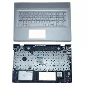 New For HP ENVY 17-BW 17T-BW 17M-BW Palmrest Backlit Keyboard L20714-001 Silver