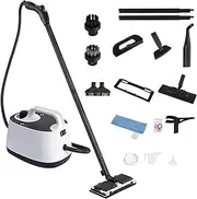 High Pressure Steam Cleaner,1800ml Handheld Steam Generator with 15 Accessories,Multipurpose Neat Canister Steamer,10s Heating,Rolling Cleaning Machine for Kitchen, Sofa, Home, Bathroom