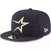 Houston Astros New Era Cooperstown 1994 MLB Wool 59fifty Fitted Hat Navy Blue