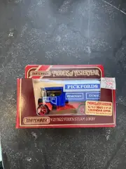 matchbox models of yesteryear y-27/1922 foden steam lorry pickfords