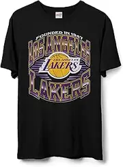 Junk Food Clothing Los Angeles Lakers Chrome Lines Flea Market Tee