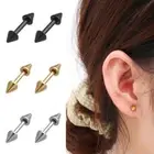 Tragus Helix Stud Rivet Spike Cone Tip Ear Cartilage Stud Barbell Earring