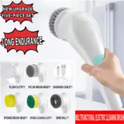 Electric Spin Scrubber Turbo Scrub Cleaning Brush Handheld Brush Bathroom Tool