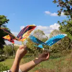 彈性橡皮筋動力飛鳥風箏有趣的兒童玩具戶外