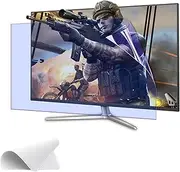 Anti UV/Anti Glare TV Screen Protector Filter - 75-85 inch Indoor & Outdoor Anti Blue Light Screen Frosted Film Anti-Reflection Rate Up to 90% - for Samsung,TCL,Sony,Sharp/A / 82inch 1831x1049mm