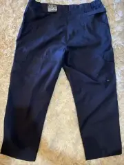 5.11 Tactical Series Pants Men's 42x30 Black Cargo Rip Stop Poly Cotton NEW