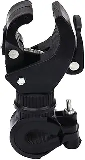 Bike Flashlight Holder Rotatable Design Light Stand for Mountain Bike Durable Plastic Flashlight Rack Easy to Install Creative Flashlight Holder Secure and Convenient