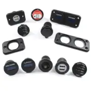 Voltmeter / Ammeter Gauges USB / Lighter Socket / Battery Isolator Panel 12v 24v