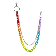 Rainbow Wallet Chains Belt Chain Jean Chain for Men for Key Metal Wallet Chain