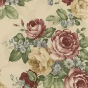 Norwall Grand Chateau, Manor House CH22529 Grand Floral Wallpaper Burgundy,