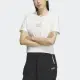 Adidas OD Tee 1 [IK8611 女 短袖 上衣 T恤 短版 運動 休閒 日出 插畫 戶外風 穿搭 白