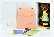 Franklin Mint Jackie Kennedy Bear and Wardrobe Trunk NEW