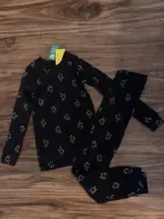 Baby Gap 4T 4Y Multi color Space Spaceships black 2 pc pair pj pajama set NWT