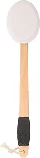 Healvian Shower Brush Sponge Long Handle Back Bath Sponge Lightweight Sponge on a Stick Body Cleaning Handled Washer Scrubber Lotion Applicator for Foot Body Accessory