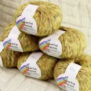 Sale 6BallsX50g Fluffy Soft Colorful Velvet Rugs Shawls Blankets Crochet Yarn 02
