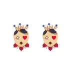 【NOONOO FINGERS】午夜馬戲團 PIERROT EARRING 耳環 #萬聖節 #小丑女