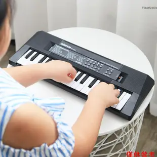 61鍵數字音樂電子鍵盤兒童多功能電鋼琴鋼琴學生帶麥克風功能樂器[16][新到貨]