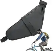 Road Bike Saddle Bag,Cycling Backseat Pack | Anti-Slip Double-Locking Bike Saddle Bag for Beach Grocery Travel Gravel Dirt Riding