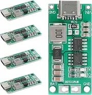 JESSINIE 5 Packs Type-C to 8.4V Boost Charger for 2S LiPo/Li-Ion Batteries, 7.4V-14.8V, 18650 Compatible, DC3-5V 1A Battery Protection Board