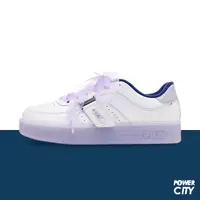 在飛比找蝦皮商城優惠-【FILA】Jelly 休閒鞋 緞帶 白紫 女鞋 -5-C3