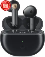 Wireless Earbuds Hi-Res Audio LDAC ENC Mic APP Control Semi In-Ear Black