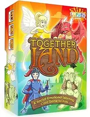 Togetherland Therapy Card Game for Kids - Develop Social Skills and Emotional Control - Perfect for Counselors Groups and Families - Helps with ADHD, Low Self-Esteem Impulse Anger Regulation, and More