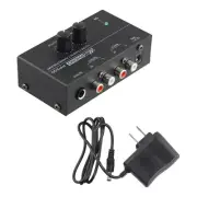 Ultra-Compact Phono Preamp PP500 with Bass Treble Balance Volume Adjustment7261