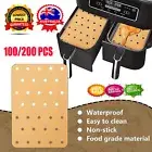 100/200pcs Air Fryer Liners Air Fryer Accessories for Ninja Foodi Dual Air Fryer