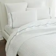 Sferra Sampietrini Quilted Sateen Euro Sham