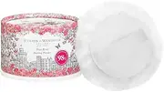 [Woods of Windsor] Rose Talcum Powder, Floral Dusting Powder with Body Puff, Scented Powder for Women to Help with Odor Control and Chafing, True Rose Scent 100g