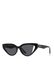 Fendi Cat Eye Sunglasses Black & Grey FE40009I