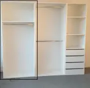 DIY wardrobe built in or free standing 560 deep from $120.00