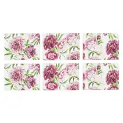 Ashdene Kitchen Cork Backed Placemats & Coasters Rose Delight Set 6