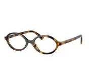Miu Miu Riggard Sunglasses Blue Lens Honey Tortoiseshell Acetate Alternative Fit