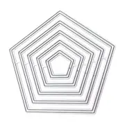 Polygon Metal Cutting Dies for DIY Embossing Scrapbooking Card Making