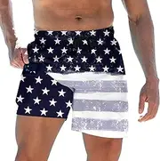 [ZenGents] Mens Swim Trunks with Compression Liner 5.5" Inseam Quick Dry Swimsuit Shorts S-XXL