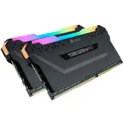 Corsair Vengeance RGB PRO DDR4, 3600MHz 32GB 2x 288 DIMM, Unbuffered, 18-22-22-42, black Heat spreader,1.35V, XMP 2.0,for AMD Ryzen