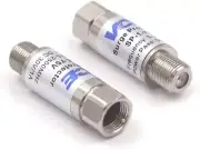 VCE Coaxial Surge Lightning Protector for Coaxial TV Antenna and Satellite In-Li