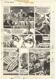 Kung Fu Special #1 pg 44 Original Comic art by Herb Trimpe