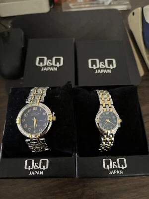 Japan Geneva his and her watch pair