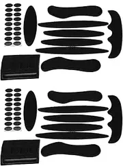 MTGHYAYA Bike Helmet Padding Kit, Universal Bicycle Replacement Foam Pads Padding Set Helmet Cushions Mats for Bike Cycling Motorcycle Helmet