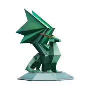 Spyro the Dragon Crystal Dragon Statue Collectible Action Figure