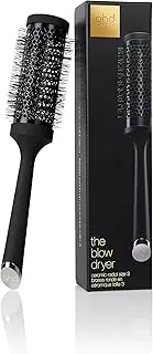 ghd The Blow Out (size 3) 45mm barrel, Ceramic radial hair brush, For Faster, Smoother Blow Dry On Mid - Longer lengths For All Hair Types