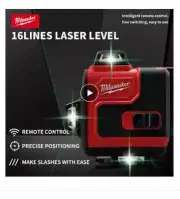 Milwaukee Original Laser Level Green 16 Lines 4D Self Leveling 360 Horizontal An