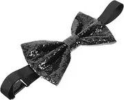 [BESTYASH] Black Bow Tie Mens Pre Tied Neck Tie for Suit Tuxedo for Men Party Accessory