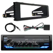 JVC KD-X480BHS Single DIN Bluetooth USB Stereo Receiver,Install Kit,Antenna